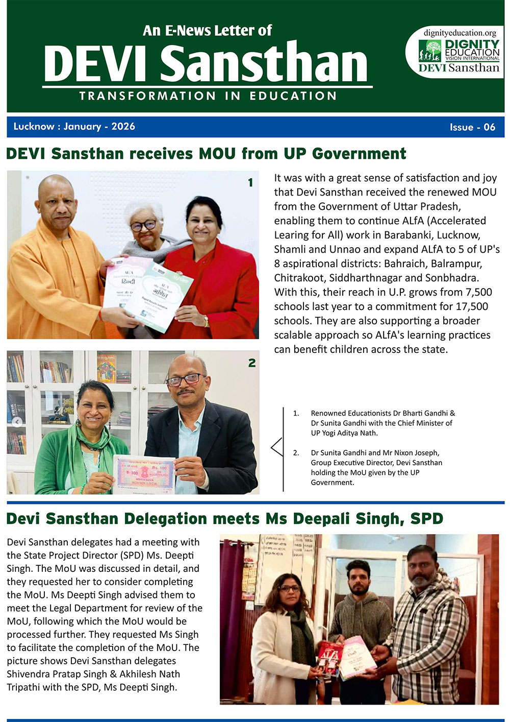 January Newsletter