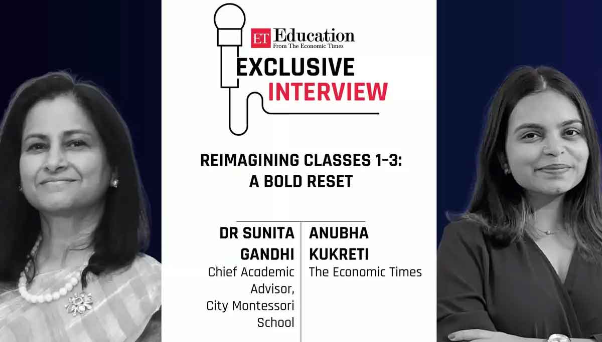Economic Times: ETEducation in conversation with Dr Sunita Gandhi
