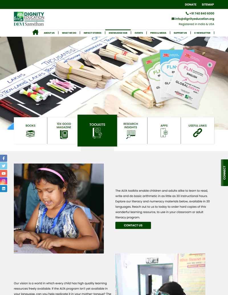 ALfA Learning Materials in 30+ Languages
